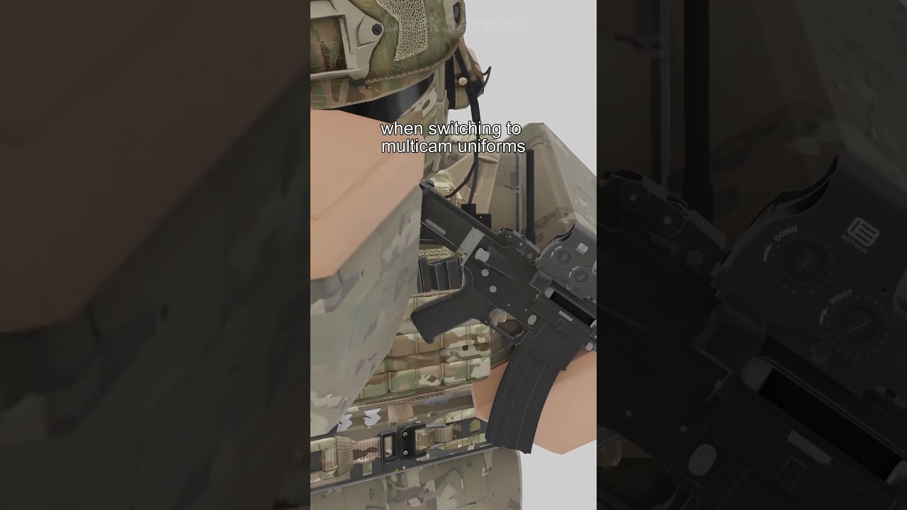 switching to multicam #military #roblox #robloxanimation