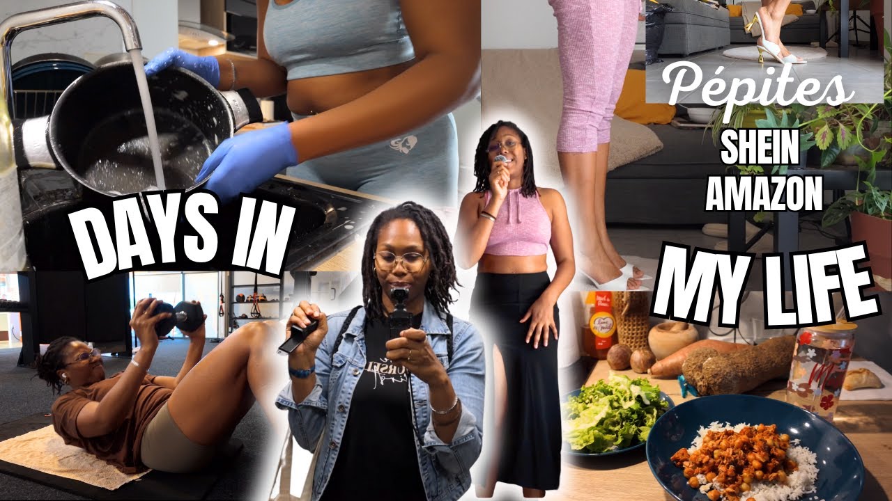 Back on Track (ou presque) | Salle, repas sains + Haul SHEIN & Amazon