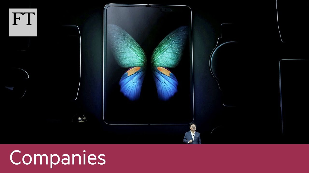 Samsung unveils first foldable smartphone