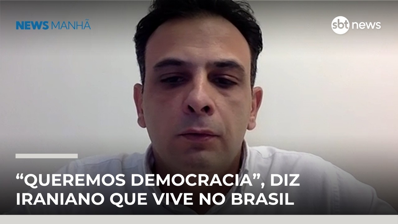 Iraniano no Brasil agradece Trump e Israel por ataque ao Ir&atilde; | #NewsManh&atilde;