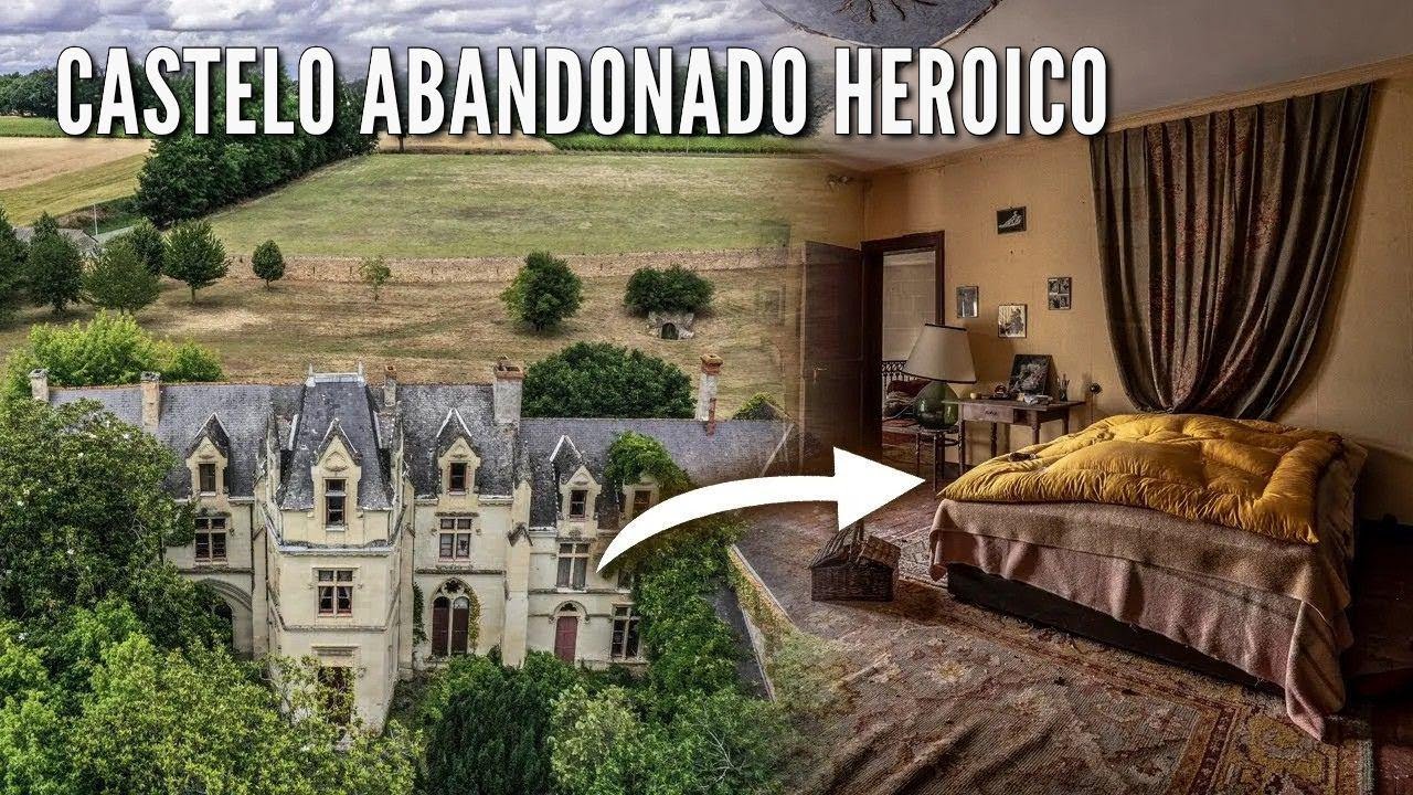 Explorando um castelo abandonado na França da época da Renascença – incrível e misterioso!