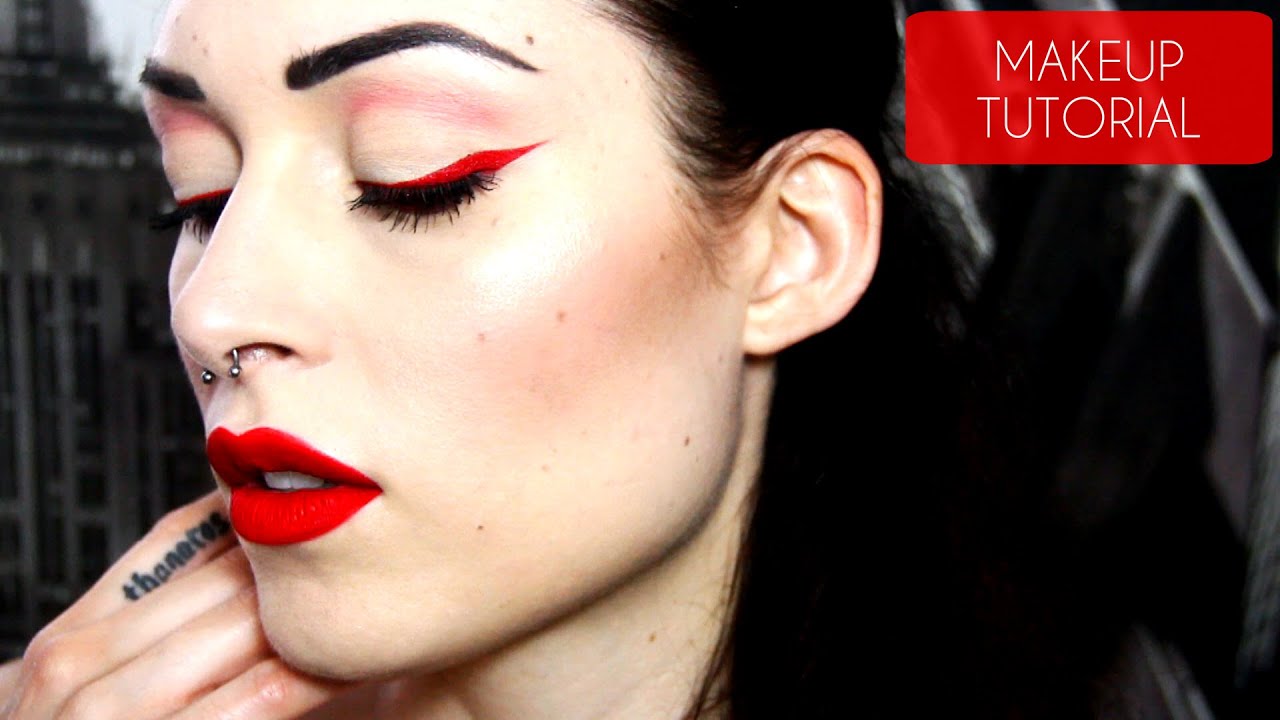 RED RED RED!!! Makeup Tutorial | CherylPandemonium