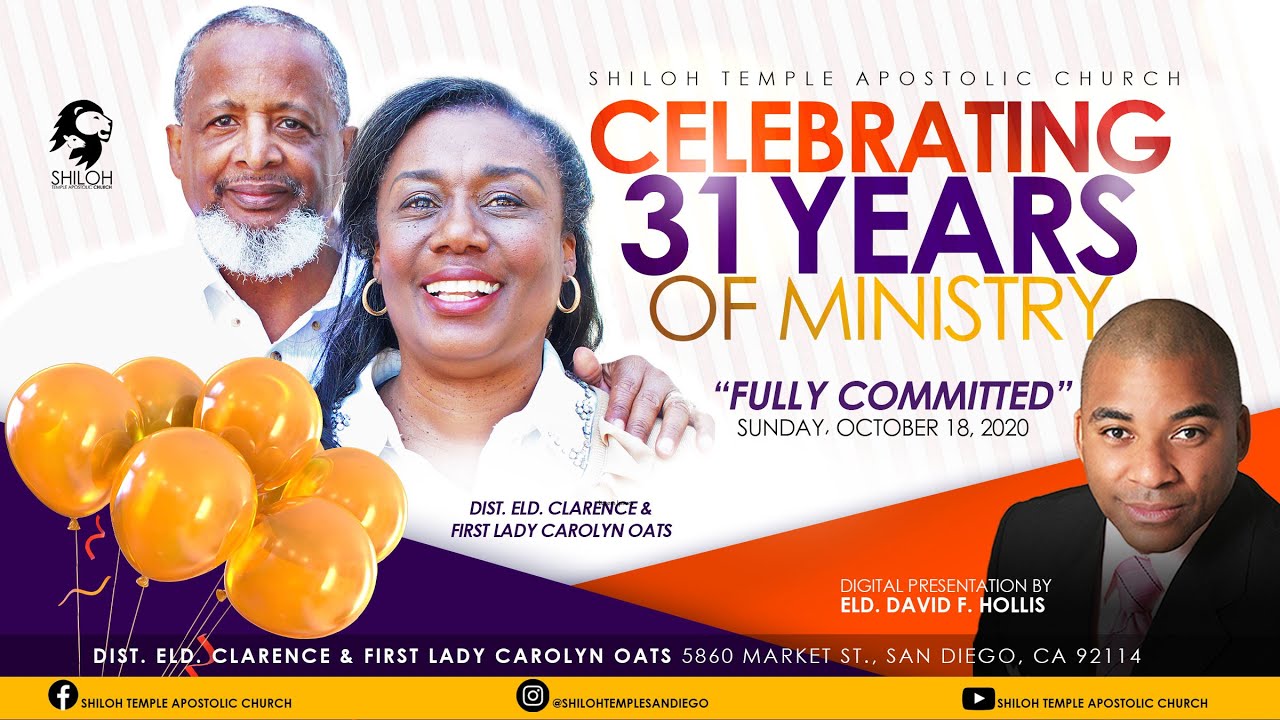 Welcome to Our 31st Church Anniversary Service!