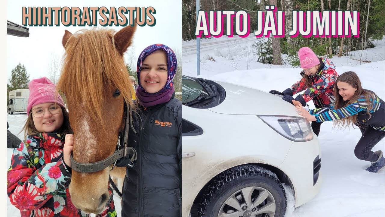 KOKO P&Auml;IV&Auml; TALLEILLA feat. Leevi Ik&auml;valko ASTRA n&auml;ki ekaa kertaa hevosen ja auto j&auml;i jumiin