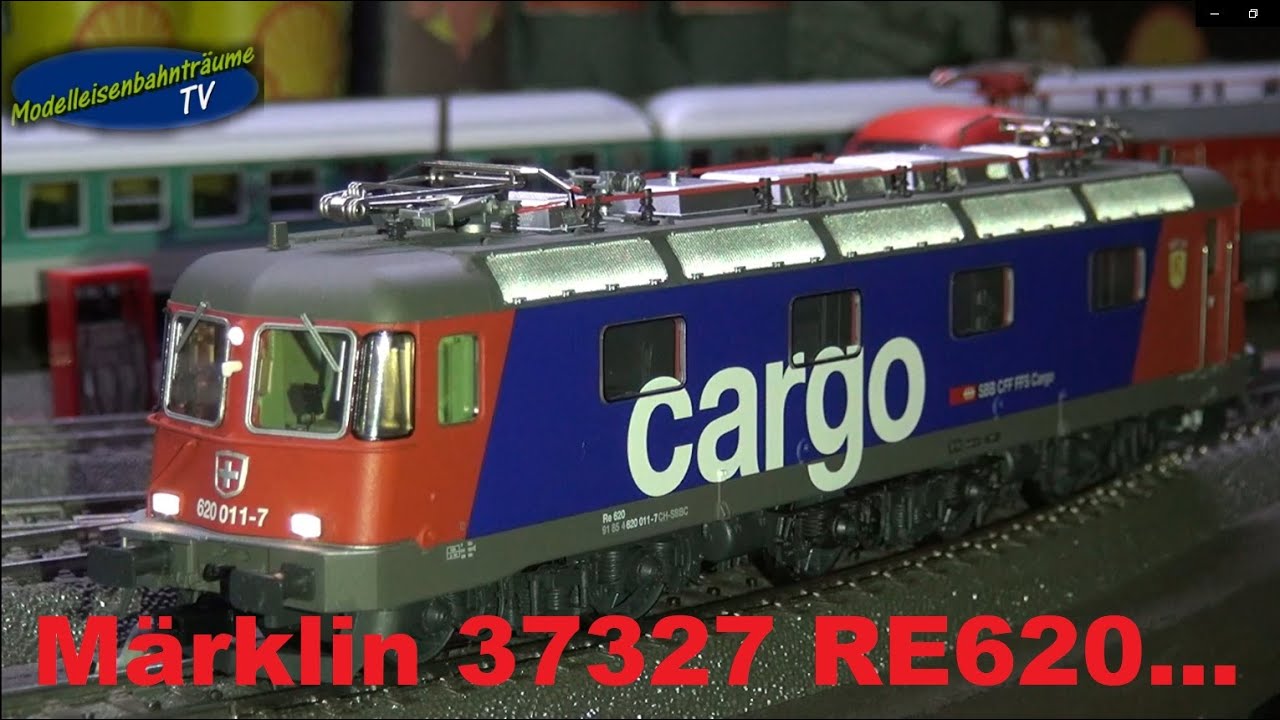 Unboxing Märklin 37327 RE 620 SBB...
