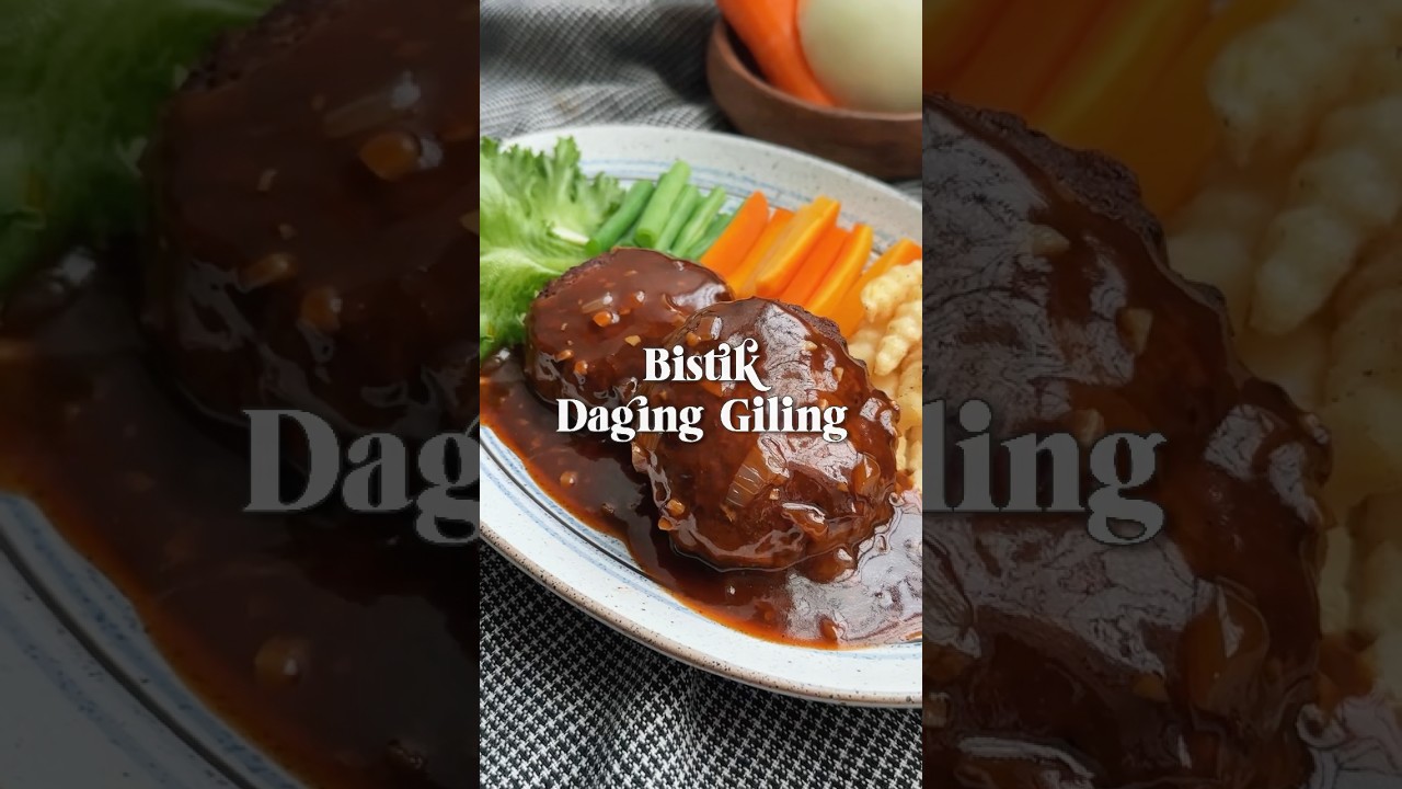 Bistik Daging Giling lengkap dengan bumbu👌🏻 Menu simple satset buat makan di rumah! #resepdaging