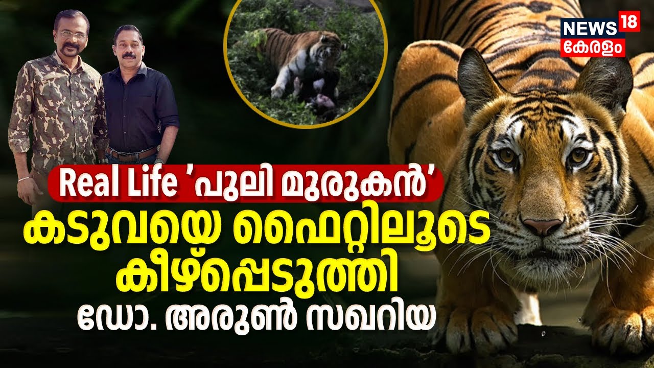 Real Life പുലിമുരുകൻ, കടുവയെ fightലൂടെ കീഴ്‌പ്പെടുത്തി Dr. Arun Zachariah, Paranjathum Parayathathum