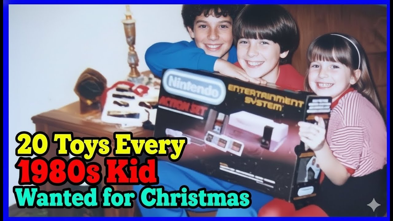Top 20 Toys Every 1980s Kid Wanted for Christmas