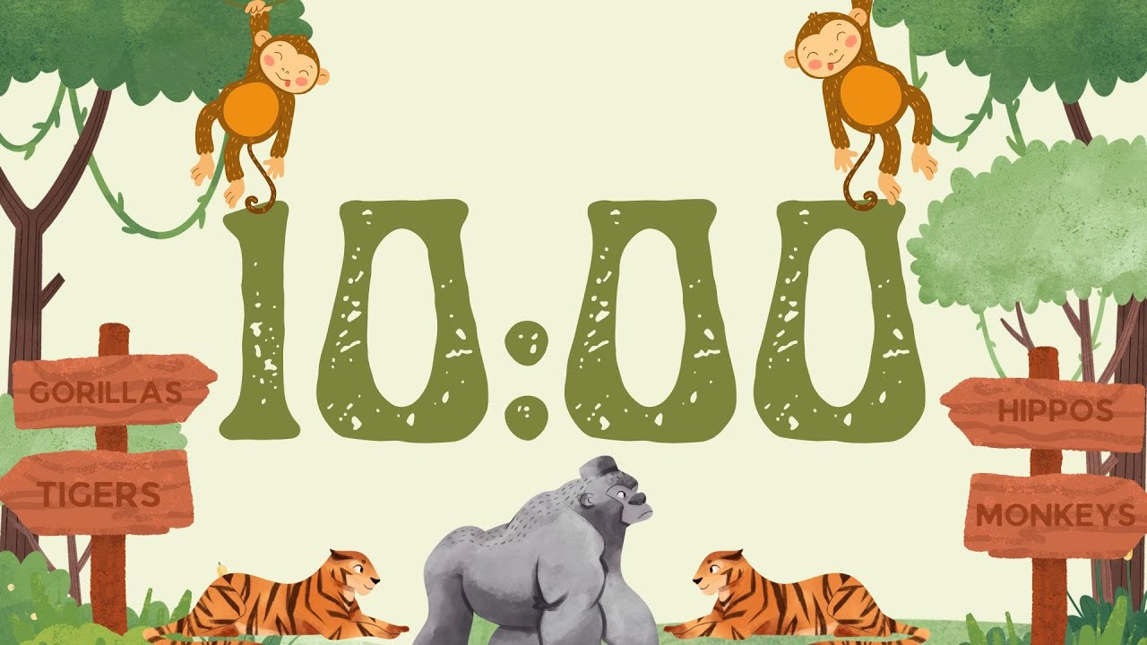 Zoo Timer_Cute Jungle Animals for Classroom