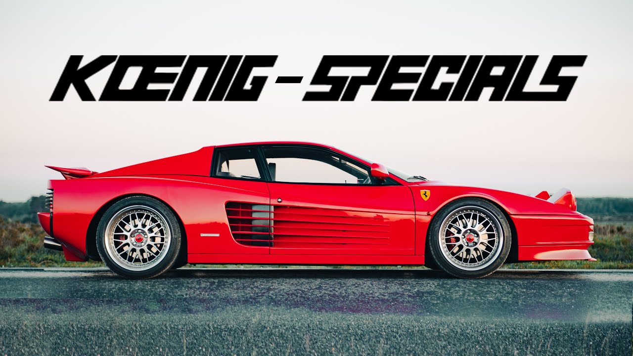 Koenig Specials Ferrari Testarossa /// САМЫЙ КРУТОЙ суперкар 80-х!