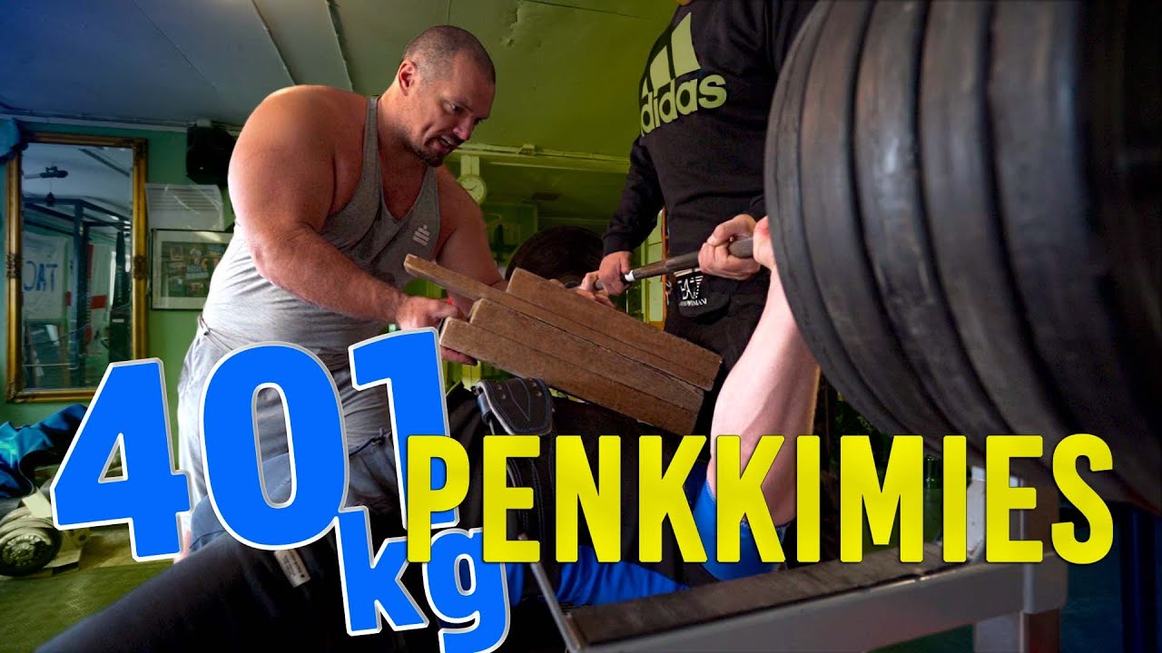 401kg penkkimies opettaa penkkiä | Fredrik 