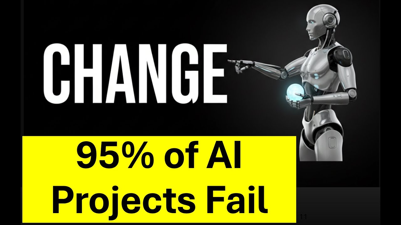 Why 95% of AI Projects Fail, and What You Can Do to Be Part of the 5% That Win