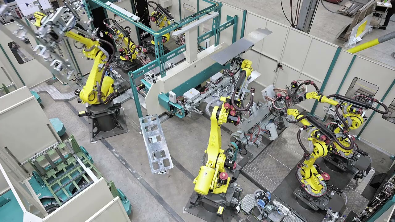 „Patch-Platine“ Fügeanlage mit LEWA-SpeedLine Komponenten (automobiler Rohbau) | LEWA Attendorn GmbH