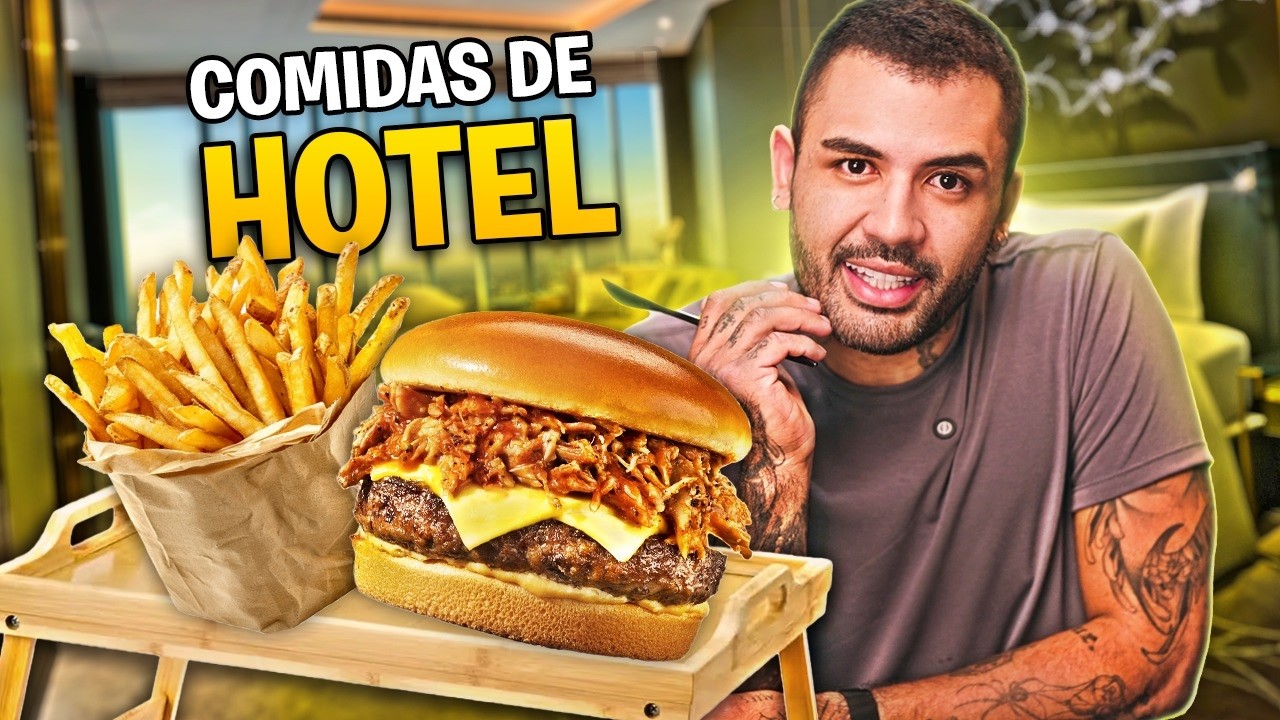 PEDI O PRATO MAIS CARO E O MAIS BARATO DE UM HOTEL DE LUXO - VÍDEOS PERDIDOS