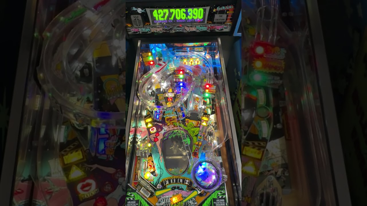 Creature from the black lagoon pinball.