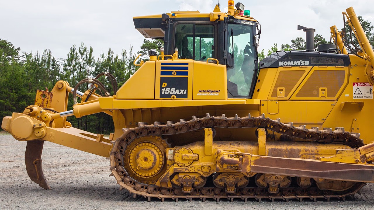 Komatsu D155AX-8 component location