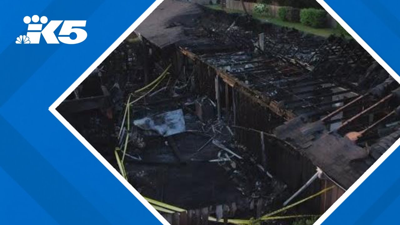 1 injured in Puyallup apartment fire, 11 displaced