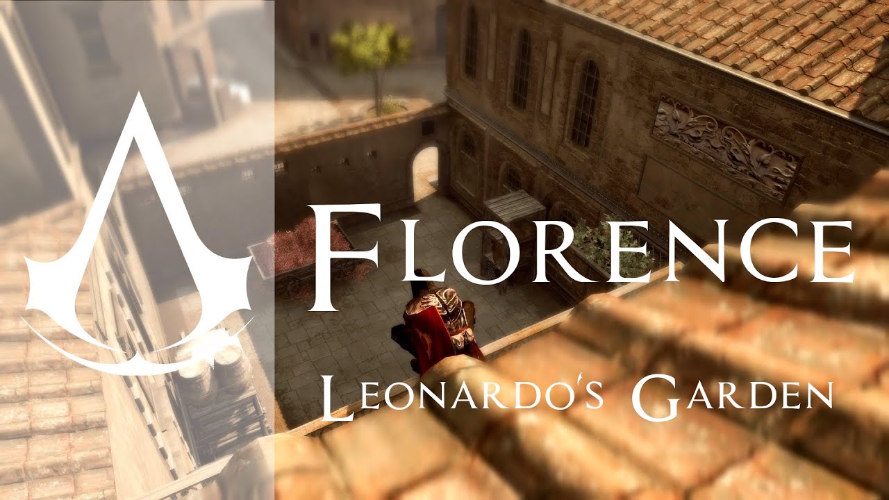 Assassin's Creed 2 Ambience - Florence - Leonardo's Garden