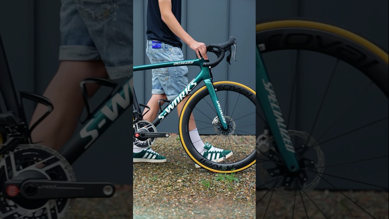 Tarmac SL8 S-Works &bdquo;Bora Team Edition&ldquo; 💚 #specializedtarmac #sramred #rovalwheels #racepoint