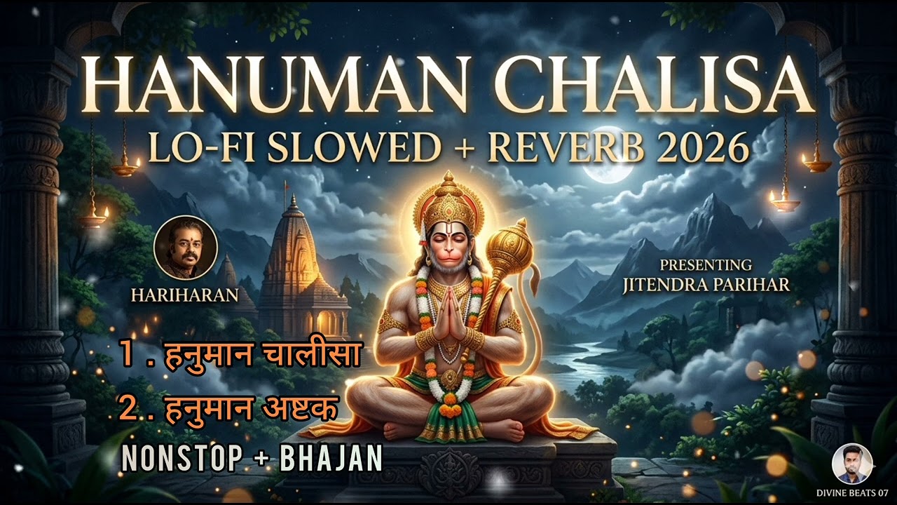 Hanuman Chalisa Lo-Fi Slowed + Reverb | Powerful Hanuman Chalisa | Bhakti Lofi 2026