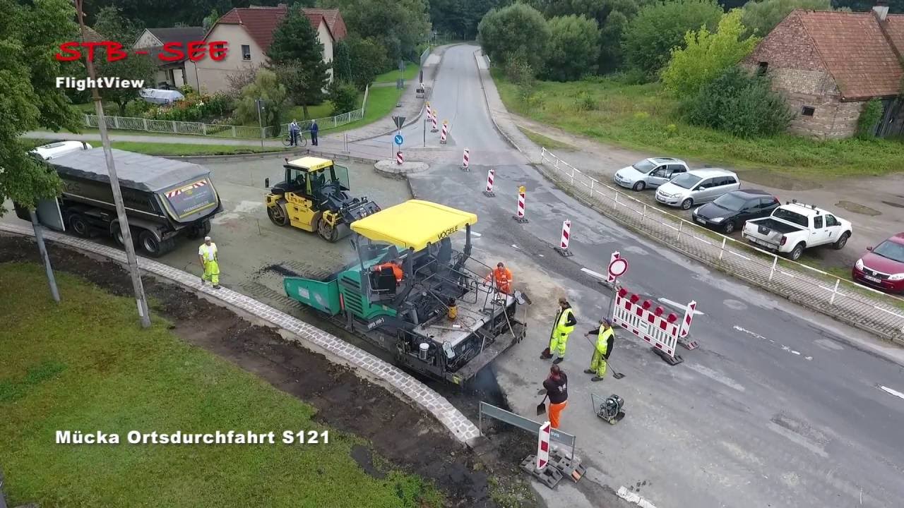Flight View - STB See - Baustelle M&uuml;cka Ortsdurchfahrt S121