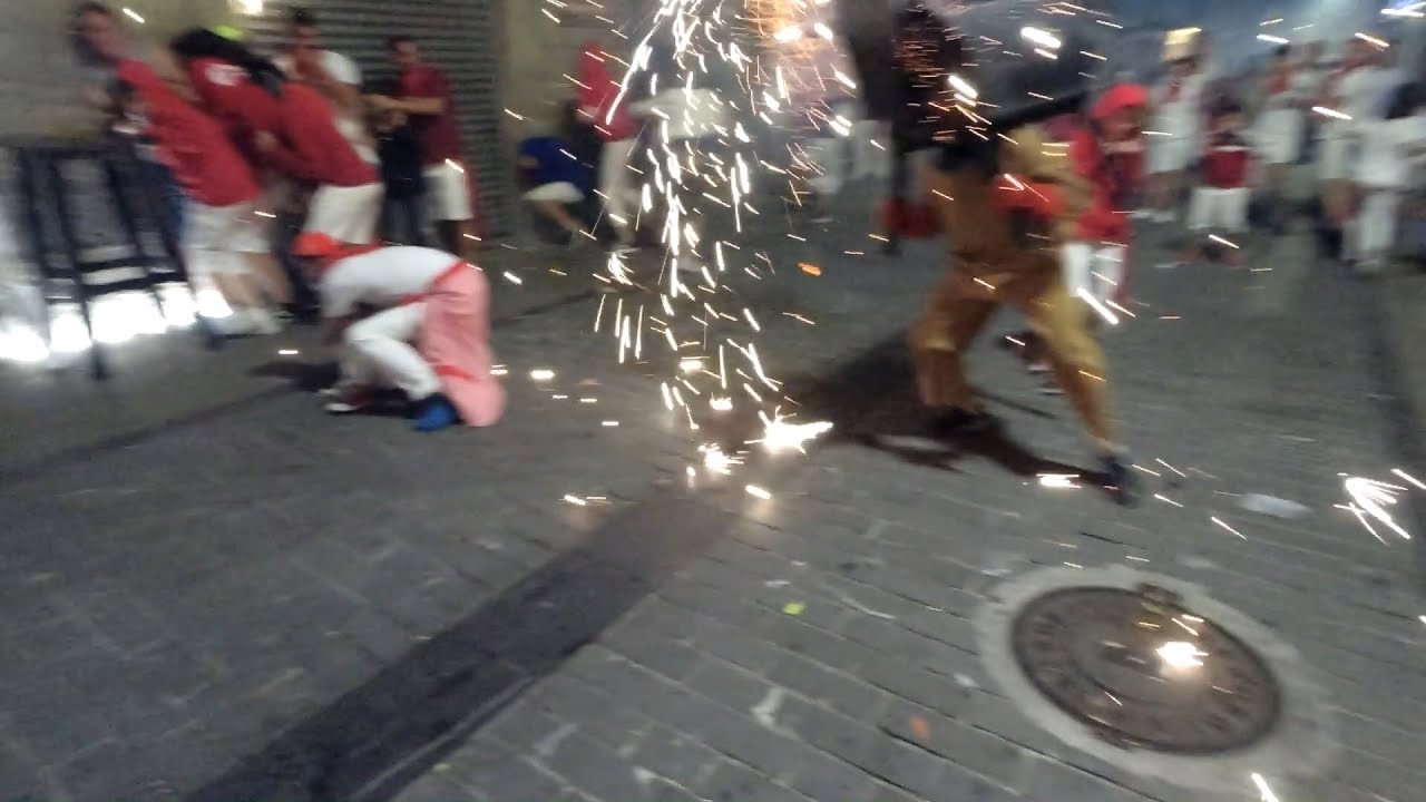 Sangüesa - Toro de fuego - Jueves 12/09/2019  Zangoza - Zezensuzkoa - Osteguna