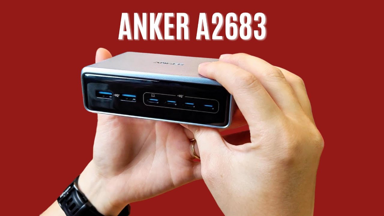 Trên tay Trạm Sạc Nhanh 200W ANKER Prime A2683 4C2A
