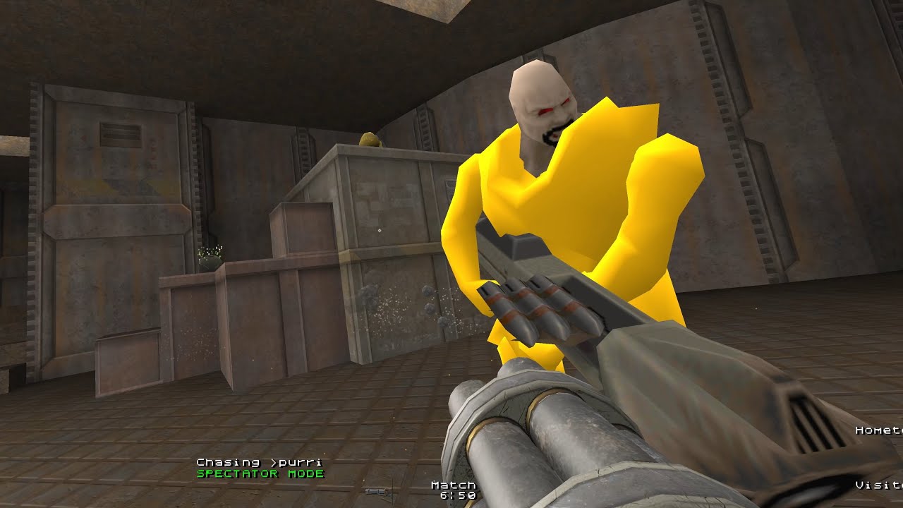 purri vs Player-345 - Quake2 duel - q2dm1 - 21.05.2023