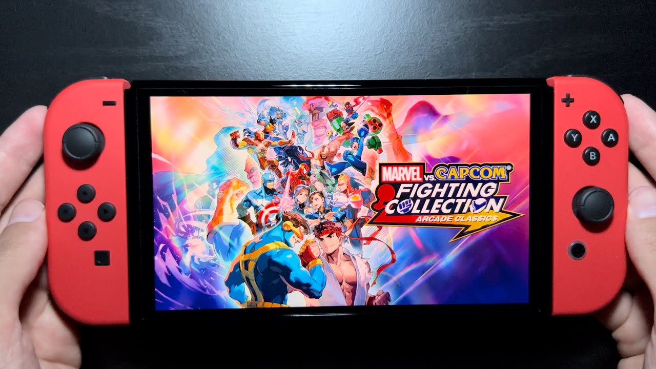 Marvel vs. Capcom Fighting Collection: Arcade Classics en Nintendo Switch OLED Gameplay