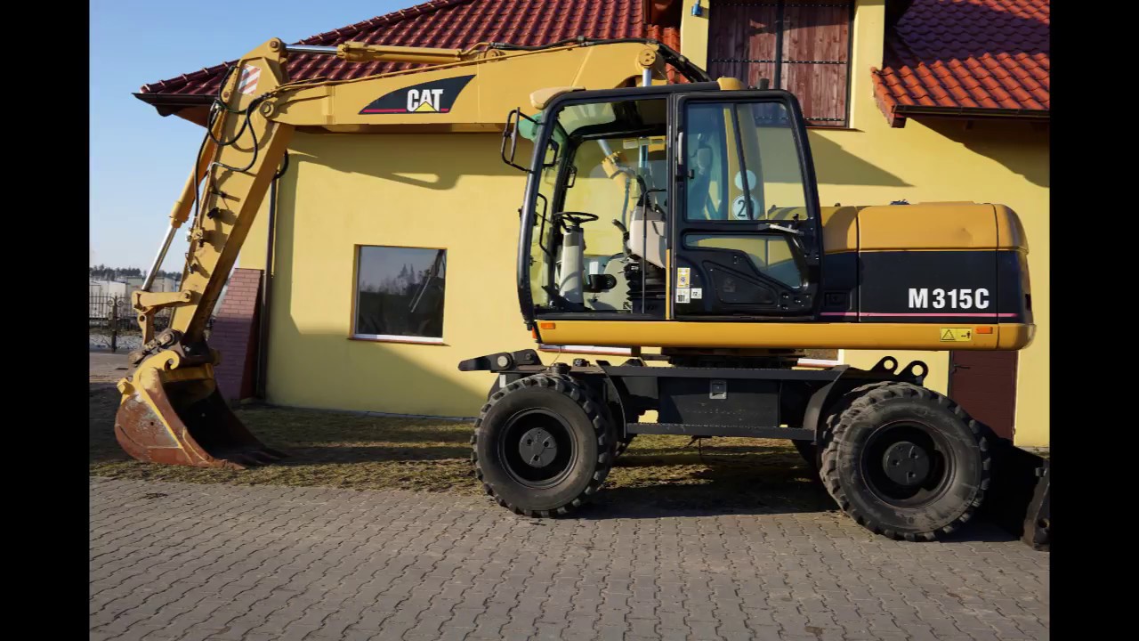Caterpillar Cat Koparka kołowa M315C 2005 obrotowa Sprzedany