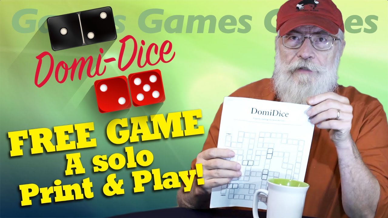 FREE SOLO GAME - A roll-and-write game called 