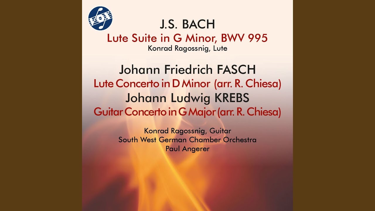 Guitar Concerto in G Major (Arr. for Guitar and Orchestra by Ruggero Chiesa) : II. Larghetto