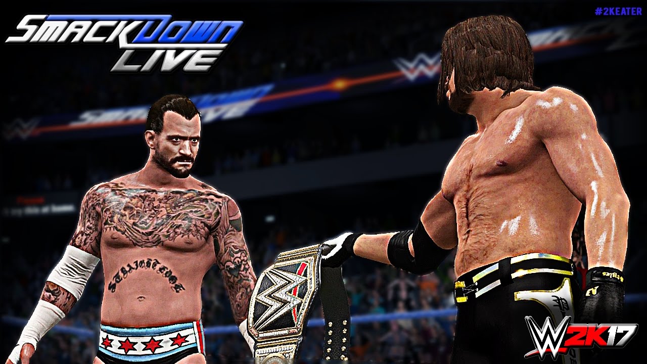 WWE 2K17 Custom Story - CM PUNK GOT HIS WORLD TITLE MATCH ON SD LIVE! With A Surprise (PS4 & XB1)