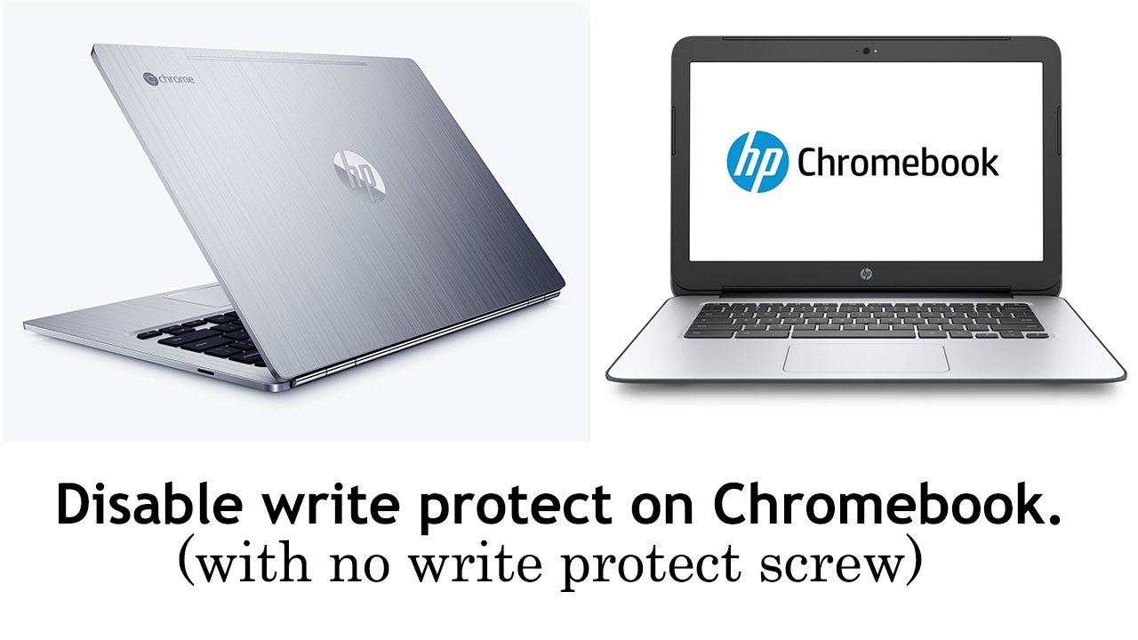 Как отключить защиту от записи на Chromebook (печатная версия без винта защиты от записи)