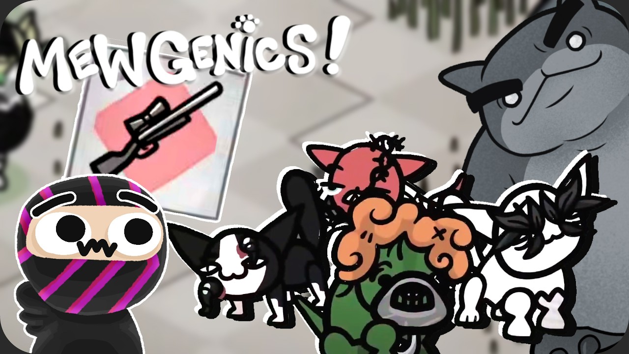 Котята с ВИНТОВКОЙ против ГИЛЬОТИНЫ - Mewgenics