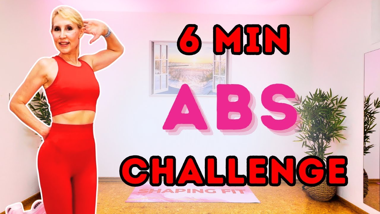 6 Min Abs Challenge 🔥 Quick Core Workout on the Mat
