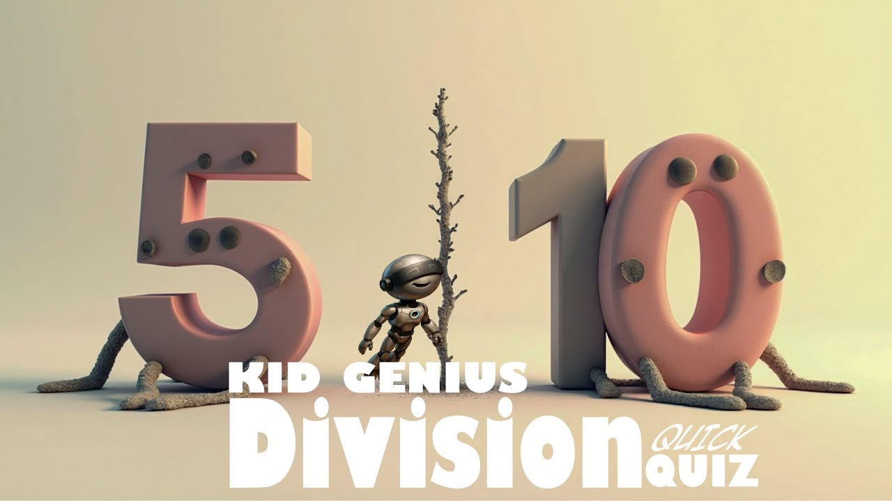 Kid Genius Quiz Zone - Math: Division