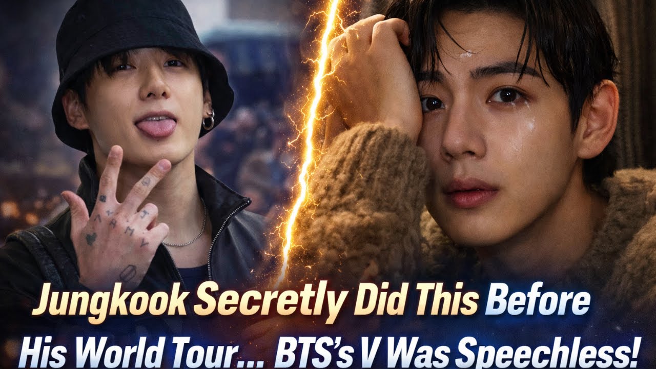 Ви из BTS потерял дар речи... Секретный поступок Чонгука перед мировым турне шокировал ARMY!