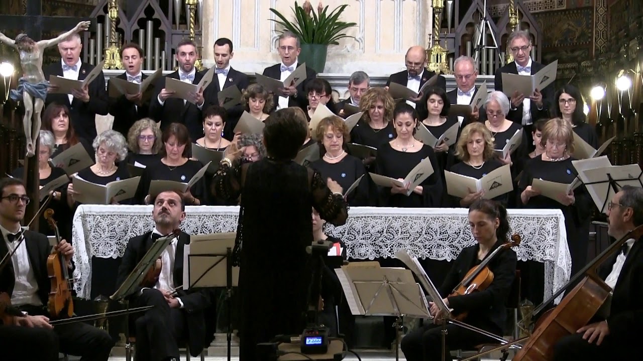 P. Davide da Bergamo: Salve Regina - Coro Polifonico Fabio da Bologna, A. Mazzanti, K. Fabbri