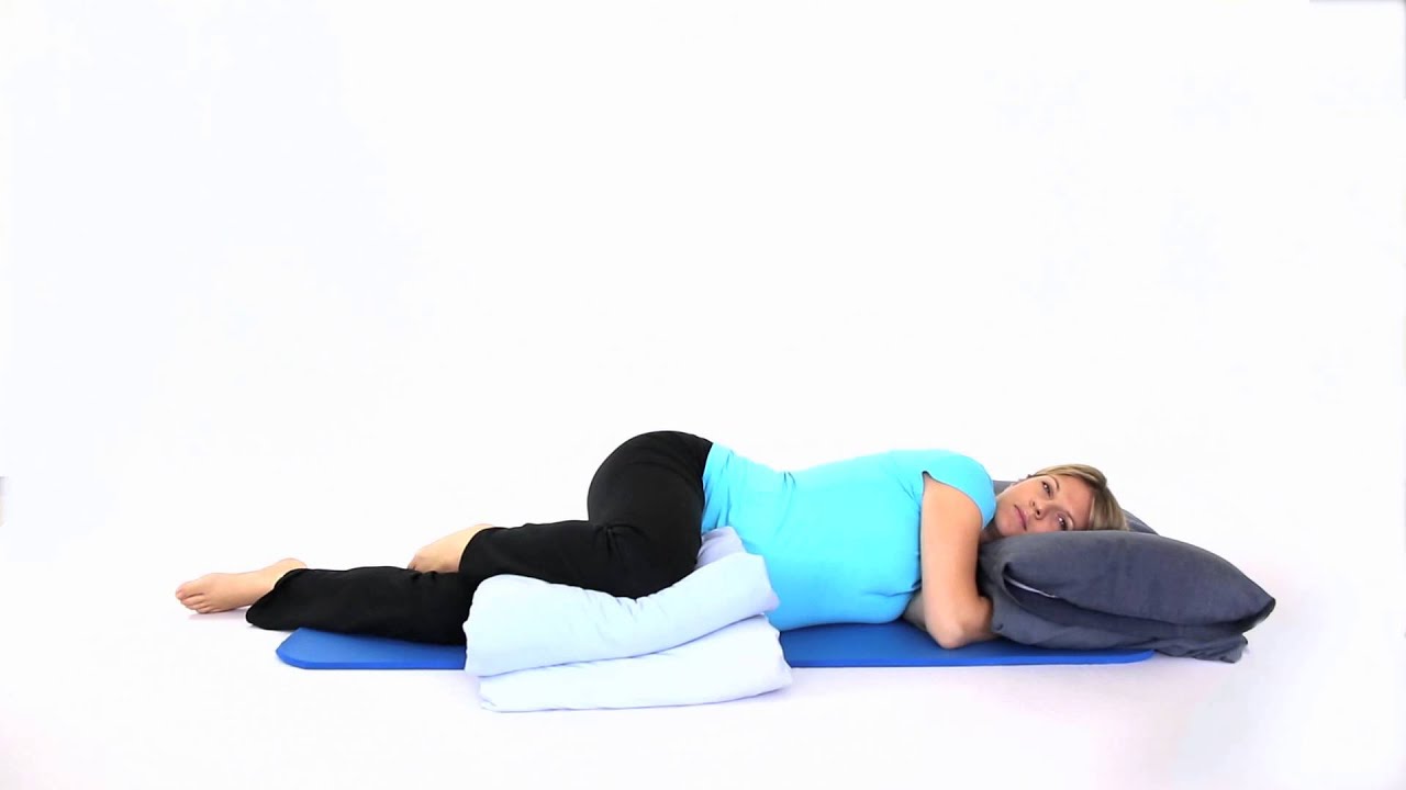 Pregnancy Exercises - Relaxation Side Lying