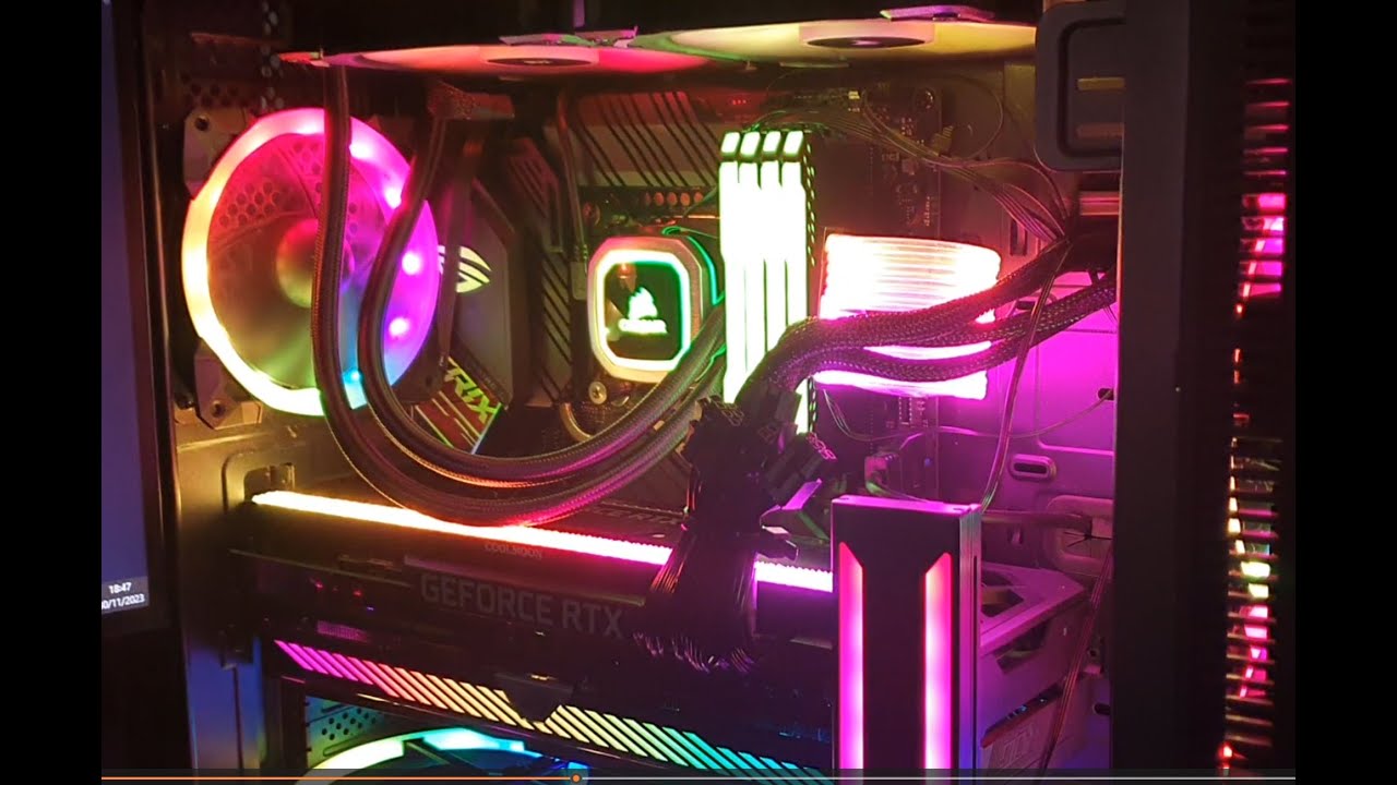 Rog Strix 850w Power Supply Unboxing & Install