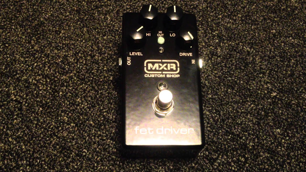 Dunlop Joe Bonamassa Fuzz Face Vs. MXR Bonamassa FET Driver Part One CSP265 JBF3B  Quick Shootout