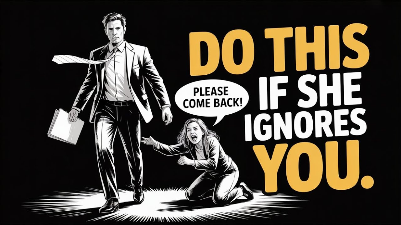 How to Act When a Woman Ignores You (Destroys Her Ego) | Stoicism