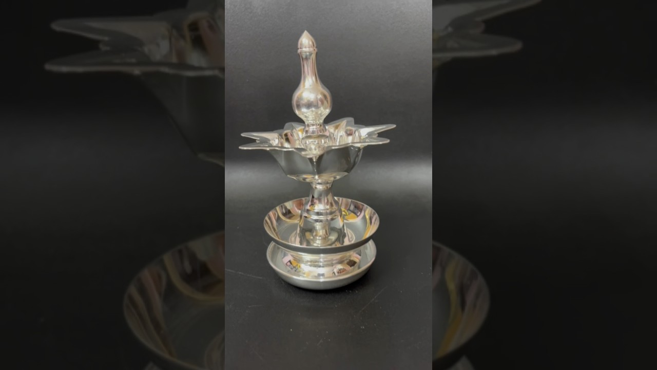 Silver 7 Face Lamp from Ayyangar Kitchen