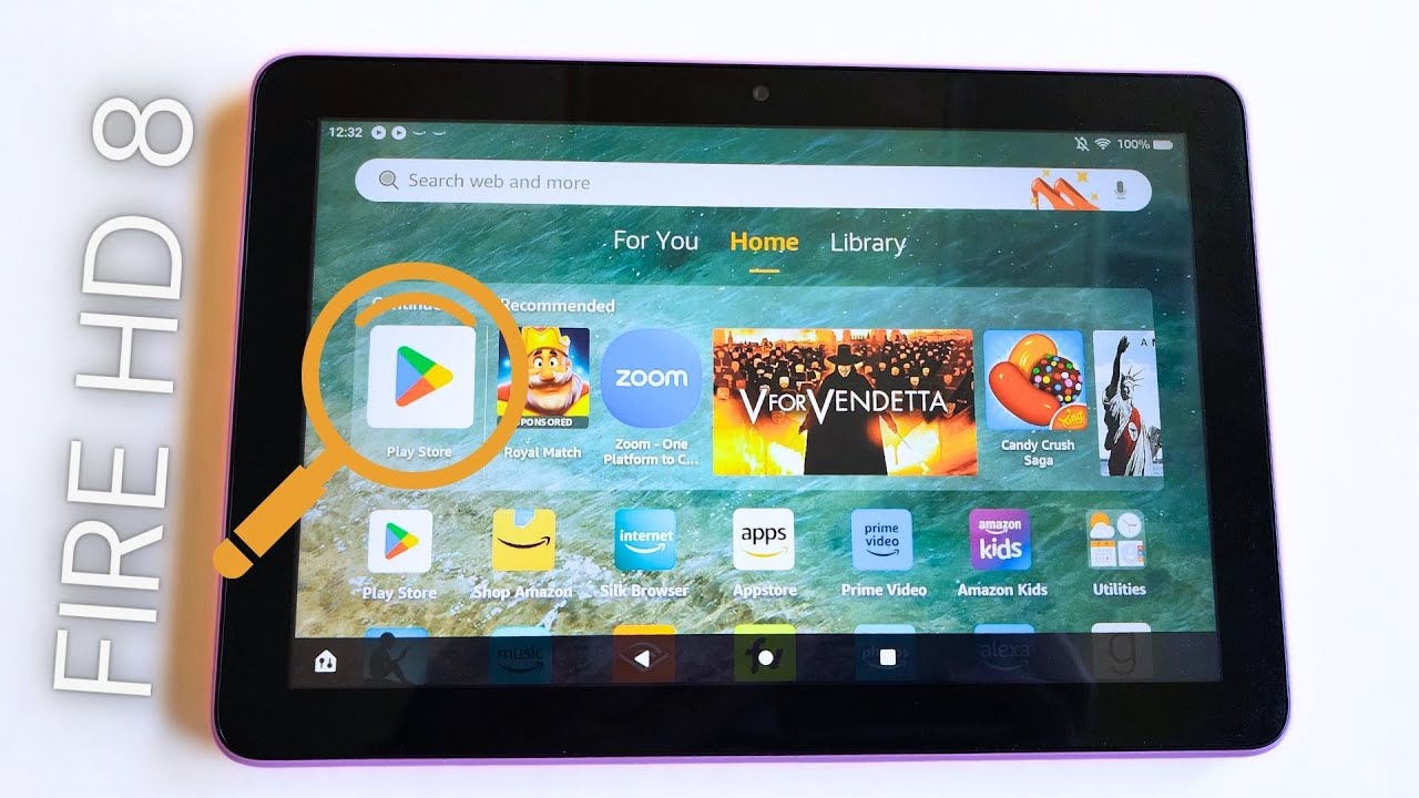 Как ЛЕГКО загрузить Google Play Store на новейший планшет Amazon Fire 8!