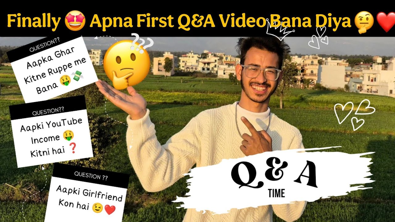Finally❓️Maine Kiya Apna Pehla Q&A Video Aur Sabhi Ke Diye Jawaab ❤️ || @NegiFamily 