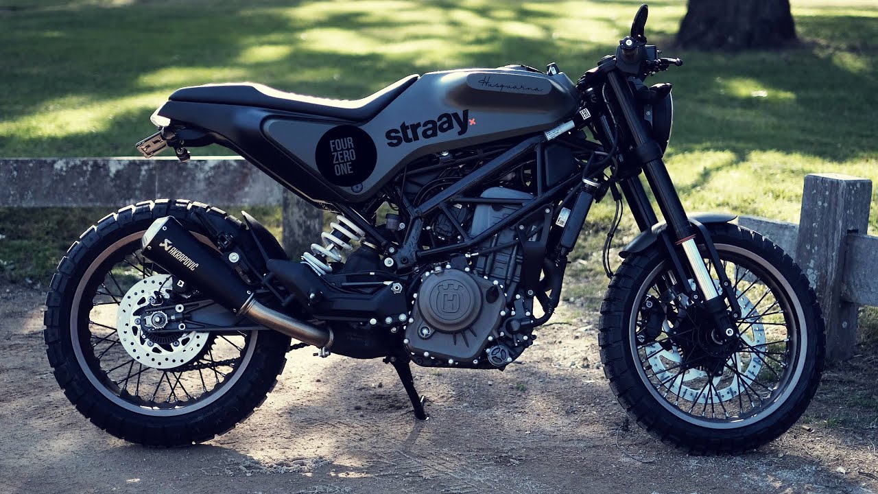 2019 Husqvarna Vitpilen 401 Mod | Upgrade | Pirelli Scorpion STR | Akrapovic