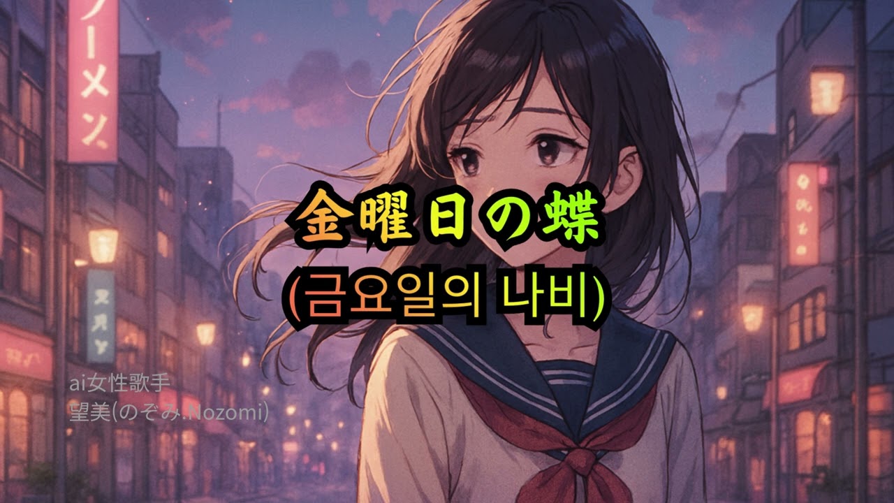 金曜日の蝶 금요일의 나비