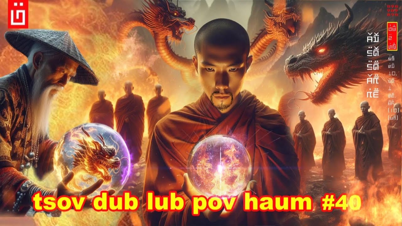 dab hais hmoob - tsov dub lub pov haum EP.40 yawm hauj sam mus tav tau vam tuam lawm kev.