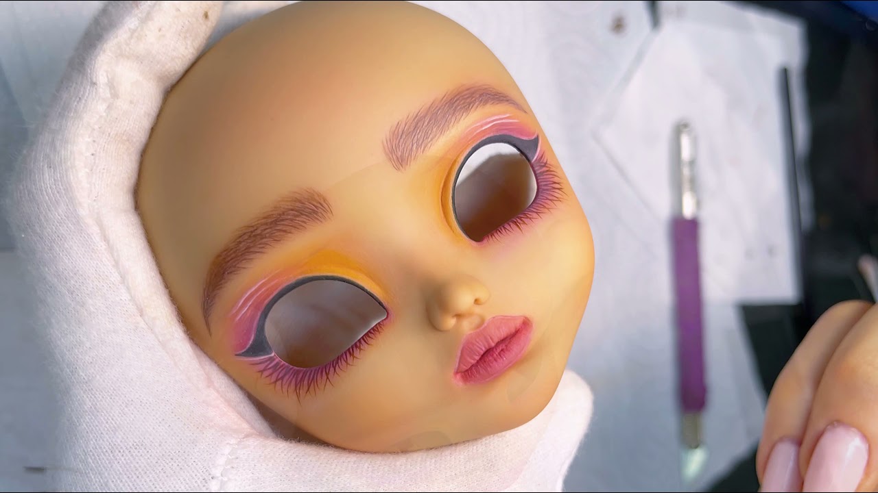 Pullip mio mocha makeup tutorial